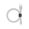 Lightning – USB-A Kablosu + Kayış, Gümüş